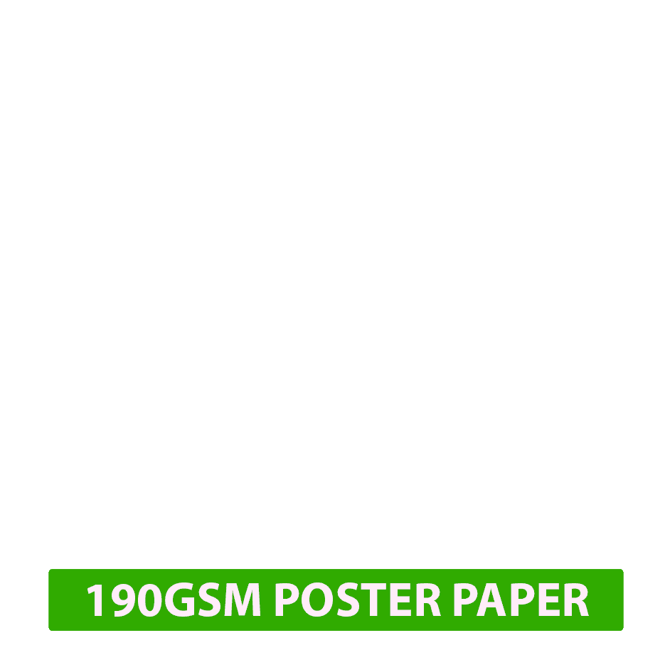 Upload Your Own Charity Cheque - 190gsm Poster Paper